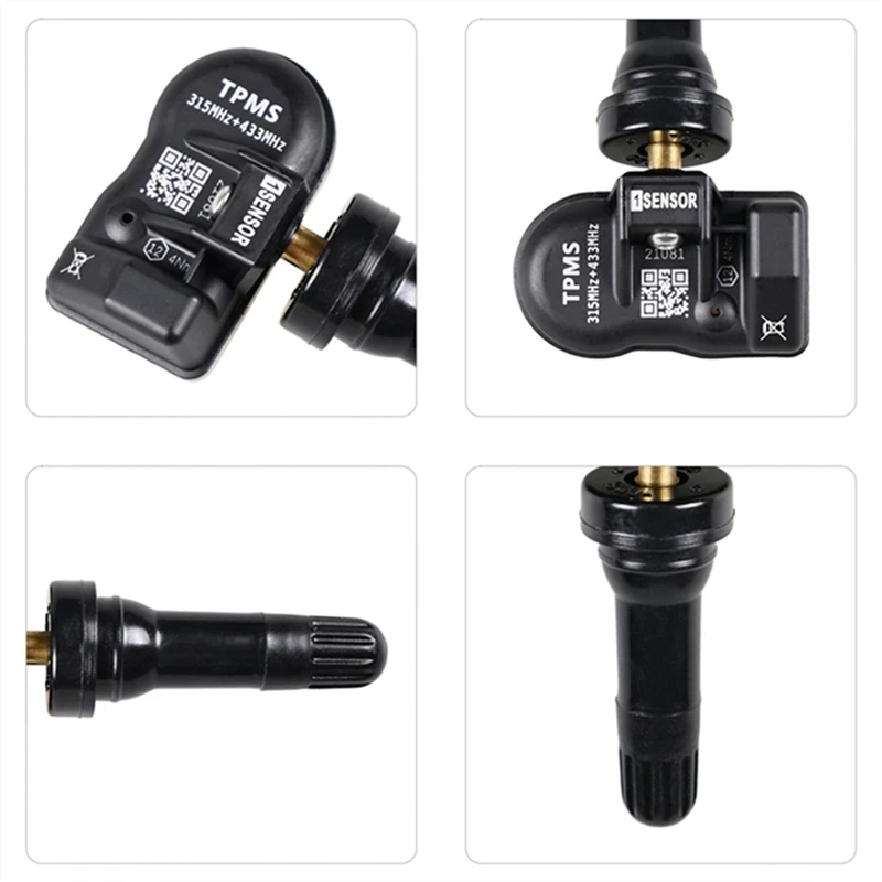 

5Pcs MX Sensor Programmable For Autel TS408 TS508 ITS600 315MHZ+433Mhz 2 In 1 TPMS Tire Pressure Sensor Monitor System