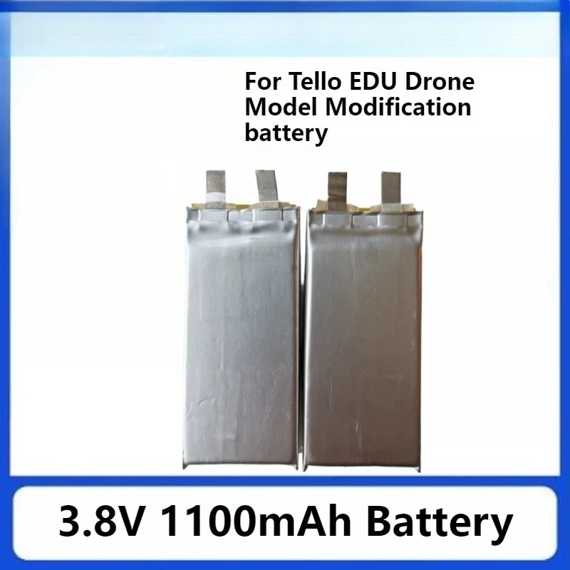 Digital Battery for Tello EDU Drone Model Modification with Capacity 3.8V 1100mAh Battery Cells
