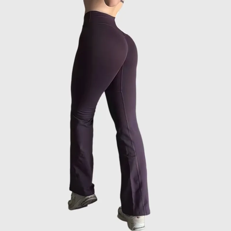 Leggings Vision Flares para Mujer, Crossover Sin Costuras, Levanta Glúteos, Control de Abdomen, Pantalones de Yoga Acampanados, Leggings Deportivos para Gimnasio y Fitness