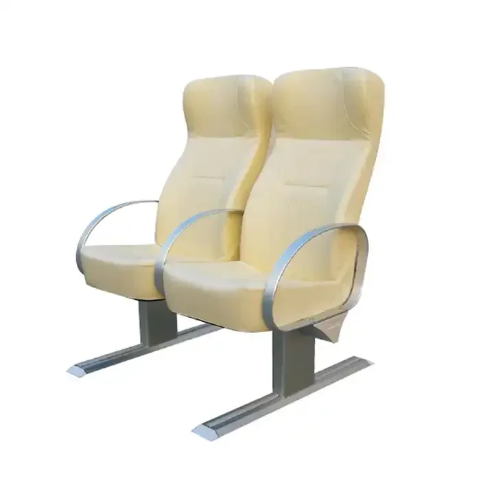 2026 Excellent Quality Best Price Marine Boat Seats Passenger Seat Aluminium Alloy Frame Leather Cover Shock-absorbing Design
