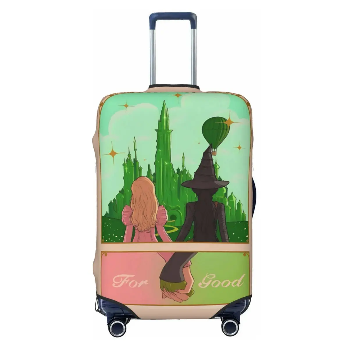 Wicked Musical Suitcase Cover Holiday Strectch Luggage Accesories Travel Protector