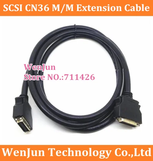 

SCSI 36pin Data Cable SCSI 36Pin male to male Cable CN36 To CN36 Terminal Block Breakout Connector Cable for Terminal