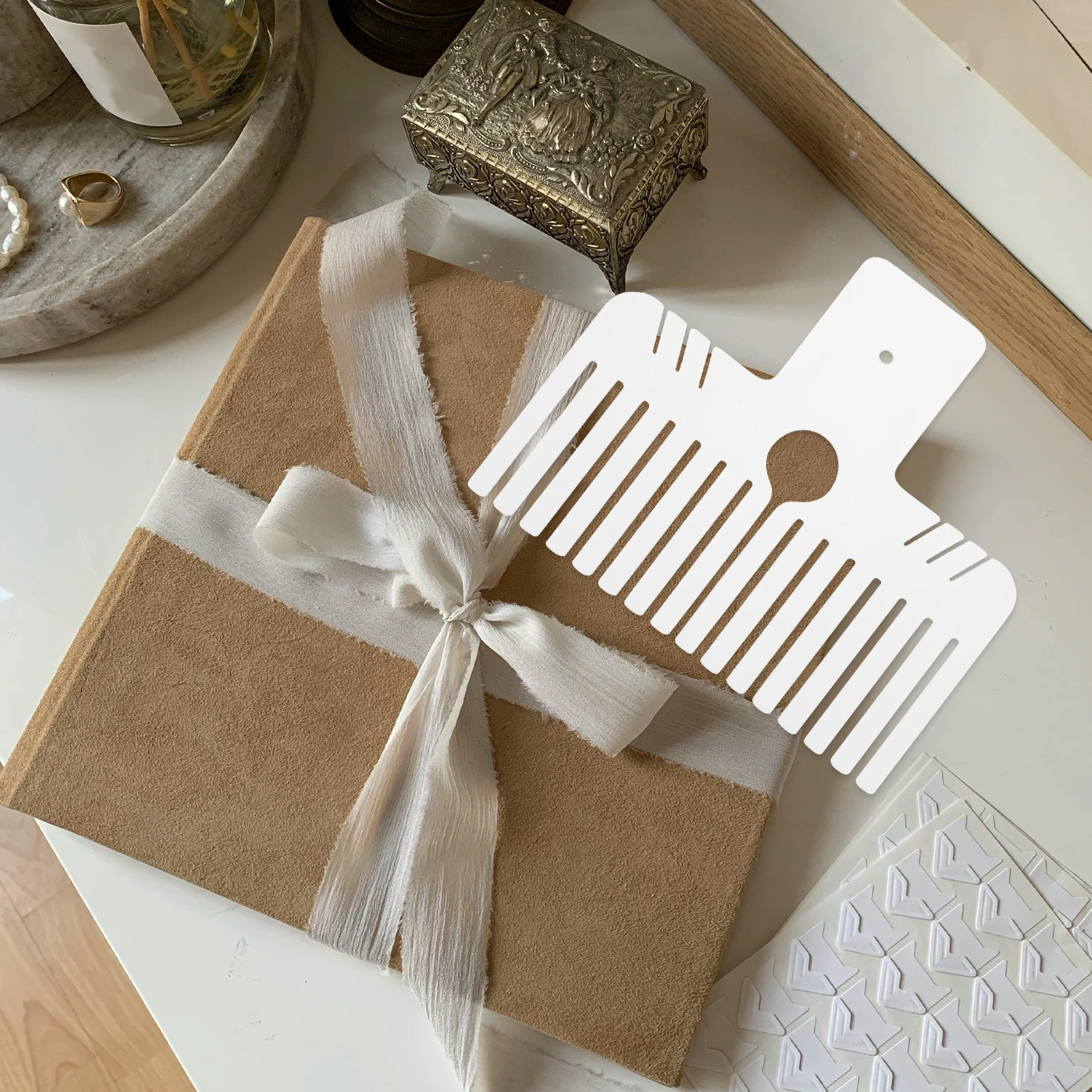 

Bow Making Card Board Easy Ribbon Bow Maker DIY Craft Tool Kit Plastic Multifunctional Handcraft Gift Packaging Box