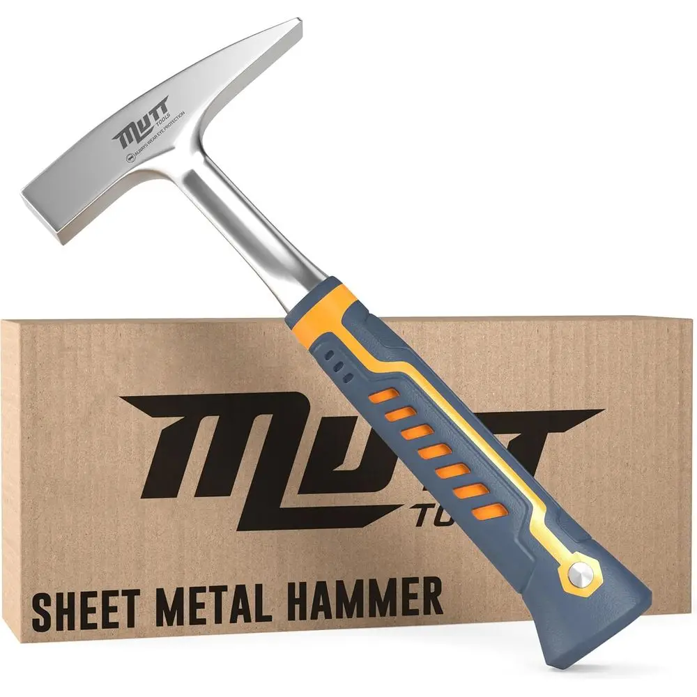 

Молоток для листового металла 18 унций - Профессиональный молоток для гибки металла, работ по ОВКВ и монтажу воздуховодов