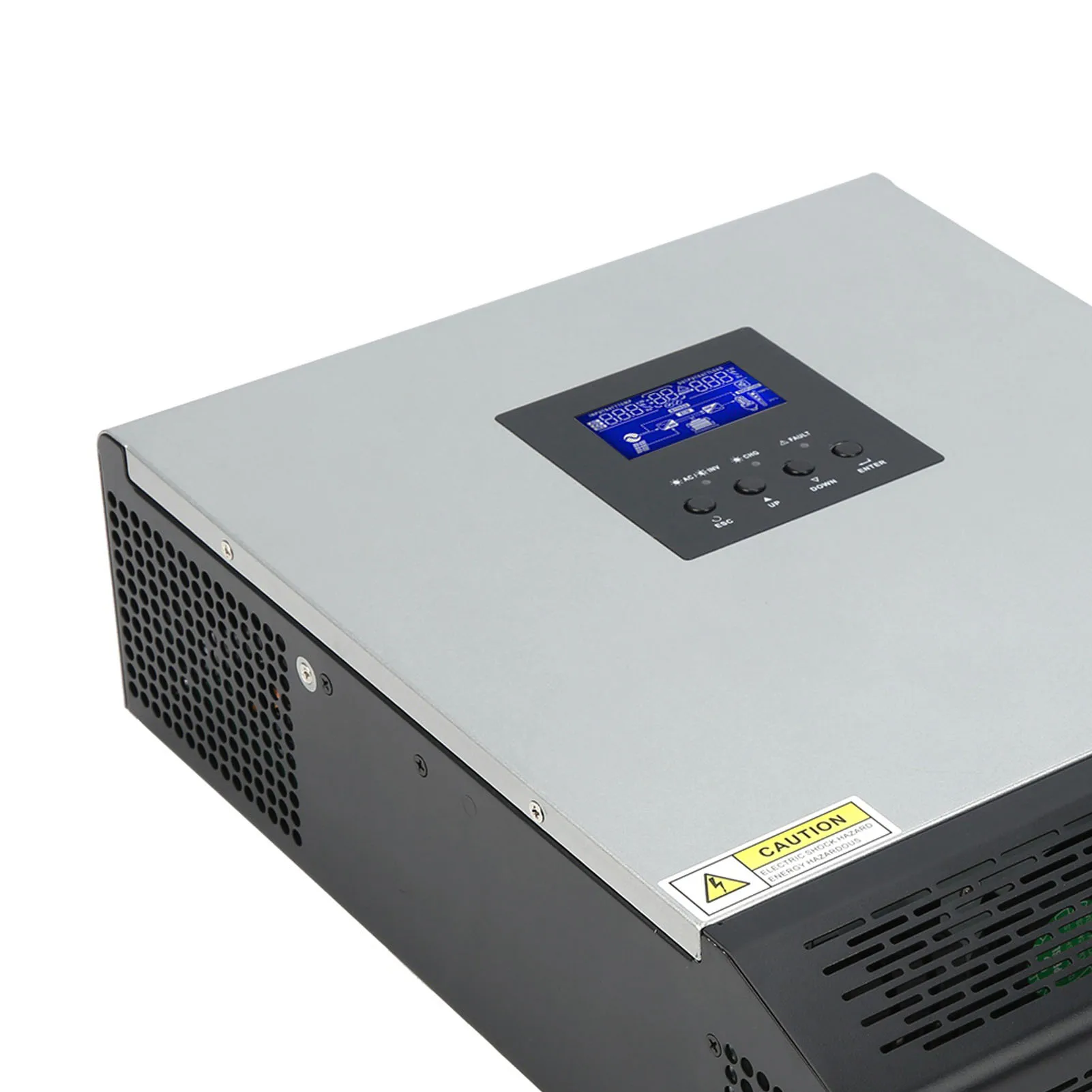 3KVA Hybrid Solar Inverter 24V 110V Built-in 50A PWM Solar Charge Controller 2400W 120V Pure Sine Wave Solar Hybrid Inverter view 5
