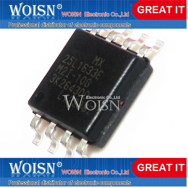 1-5-10pcs MX25L1633EM2I-10G MX25L1633EM2I Price discounts Spot supply