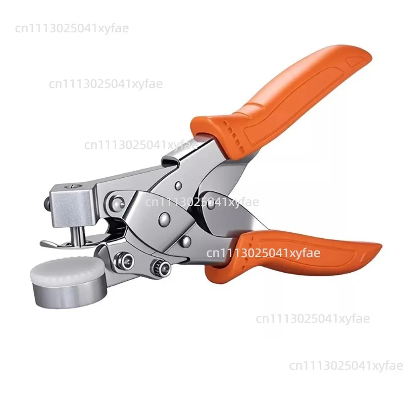 Manual Round Hole Punch Tool For PE Film Plastic Bag Fabric Leather Packaging Material Processing