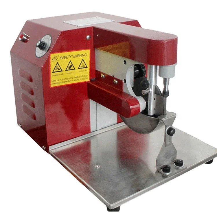 Produto-Máquina semiautomática para colorir bordas de cinto, bolsa de sapato de couro, máquina de pintura de bordas