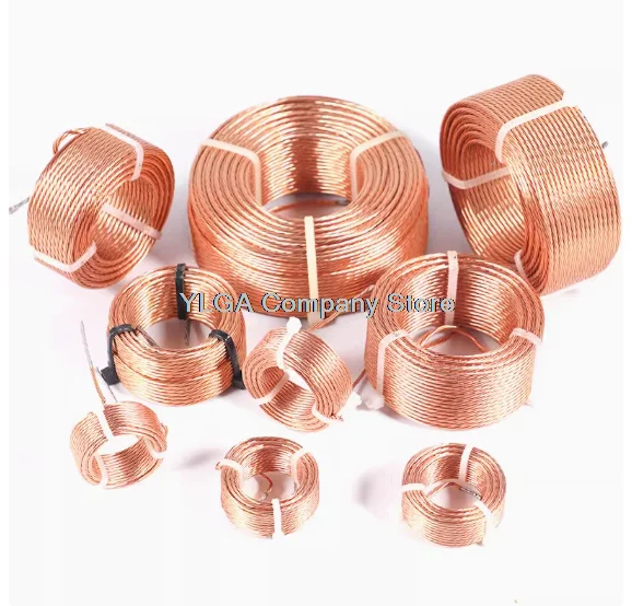 0.7mm 0.7mm* 7  strands 7-core multi-strand hollow inductive coil frequency divider, oxygen-free copper,seven-strand multi-core