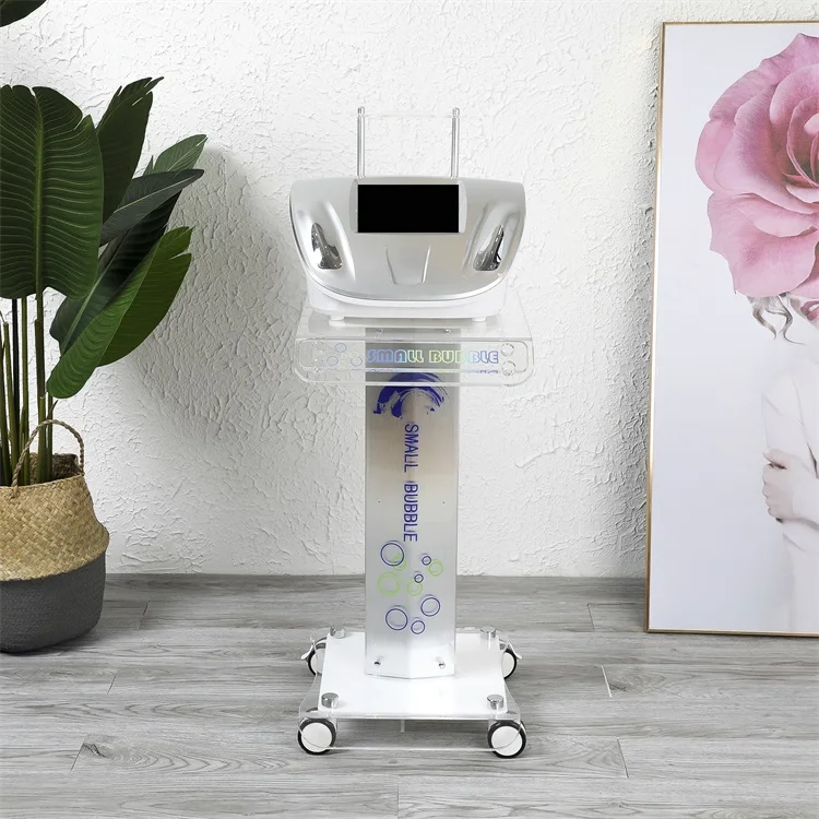 Aluminum Alloy + Plexiglass Beauty Clinic Trolley Cart Beauty Salon Machine Trolley Cart