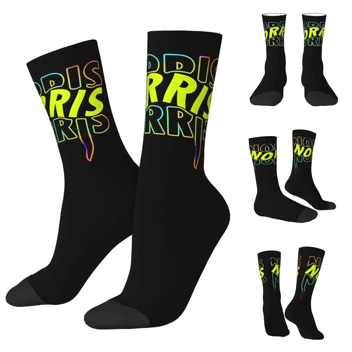 

3D printing cosy Unisex Socks,Outdoor Lando Norris racing Interesting Four Seasons Sock