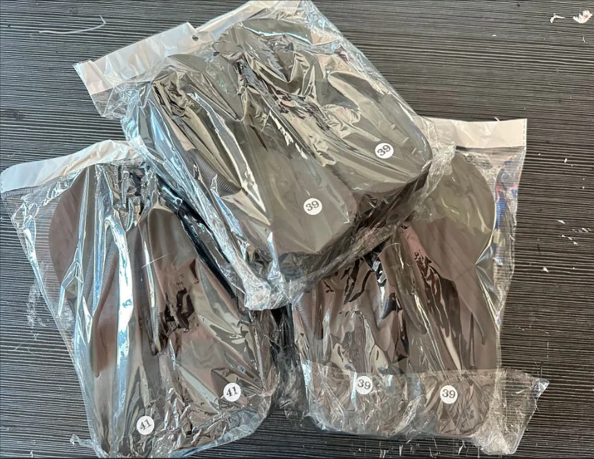 Damen Flip-Flops mit dicken Sohlen, Sommerschuhe, leichte Mädchen-Hausschuhe für den Innenbereich, Strandpantoffeln, schwarze Damen-Sandalen im Street-Fashion-Stil – Detail 20