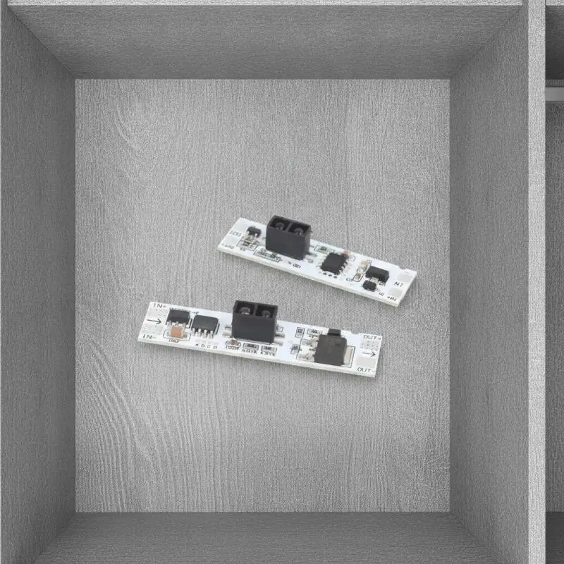 1PCS 5V-12V-24V 72W For Cabinet Wardrobe Shoe Cabinet LED Strip Light Short Distance Scan Sensor Sweep Hand Sensor Switch Module