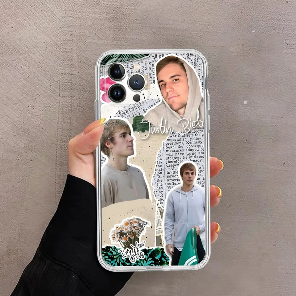 Classic J-Justin Biebers Singer Phone Case For iPhone 15 14 11 12 13 Mini Pro XS Cover 6 7 8 Plus X XR SE 2020 Funda Shell