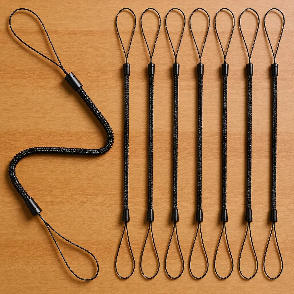 

Набор из 8 шнурков-держателей для ручек и стилусов, эластичные ремешки для планшетов, защита от потери