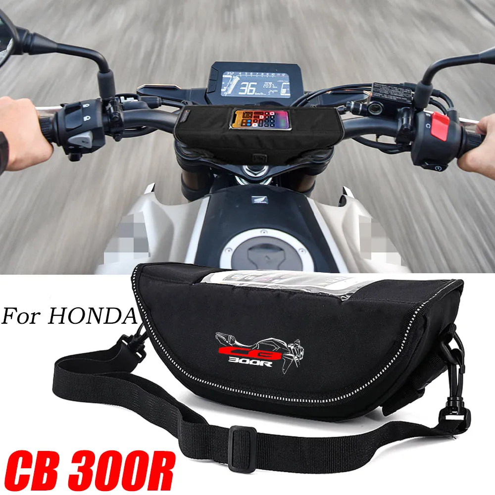 

For Honda CB300R CB300 R CB 300R CB 300 R Motorcycle accessory Waterproof And Dustproof Handlebar Storage Bag navigation bag