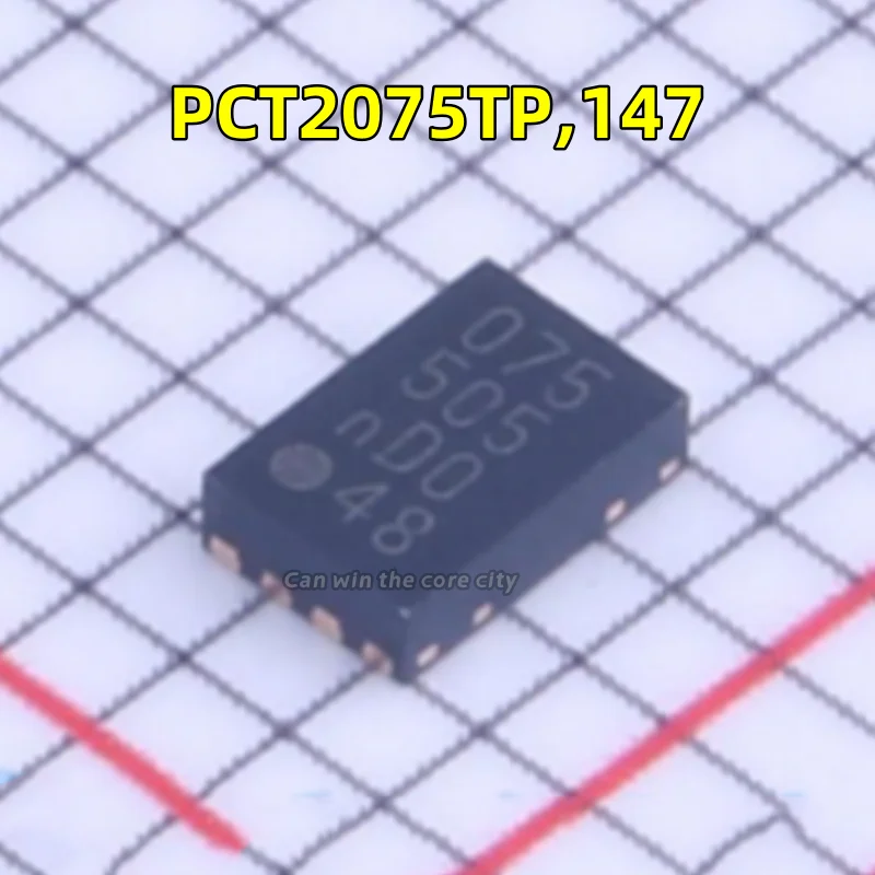 

5-100 PCS/LOT New PCT2075TP, 147 PCT2075TP screen print 075 HWSON-8 temperature sensor original