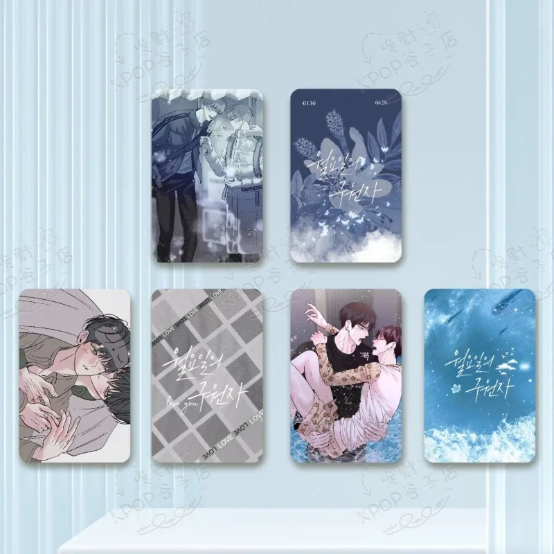 

Monday's savior Anime Small Card Photo Cards 3inch Collection Girls Freidns Gift Waterproof Diy Postcard Bookmark Cos