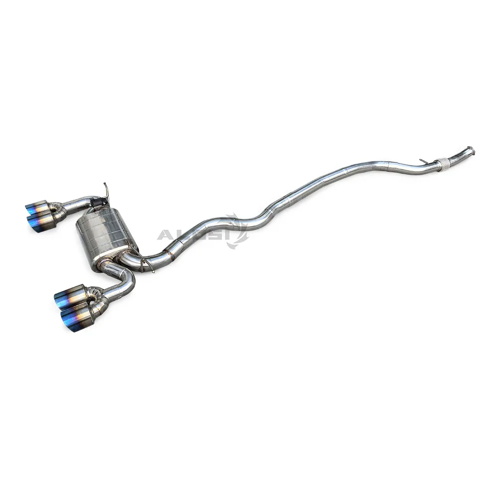 Suitable for BMW M2 3.0T N55F87 Cat Back Exhaust System with Stainless Steel High Performance Exhaust Valve
