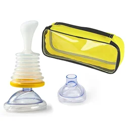 Home Travel Adults Children 2 Size Choking Rescue Kit Vac Device CPR First Aid Asphyxia Choking Rescues Anti Suffocation Saver