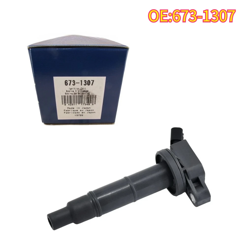 

High quality New For 673-1307 Ignition Coil 9091902244 For L-exus HS250h Pontiac Vibe Scion tC xB Matrix RAV4 Solara Corolla