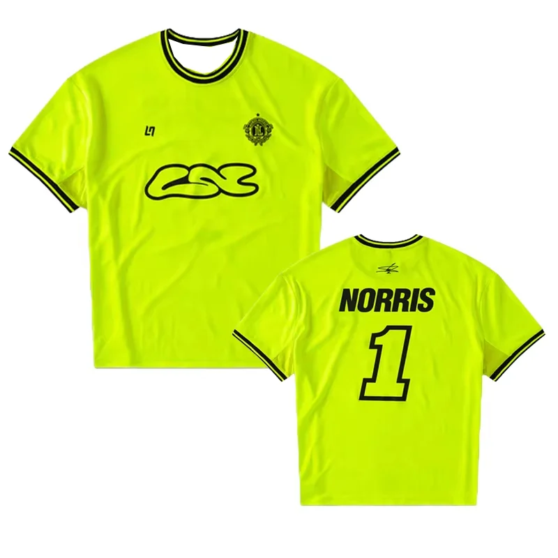2026 New LN1 Lando Norris Stand 3D T-shirt McLaren Racing Track Commemorative Edition Breathable Fan Top Family Matching Y2k