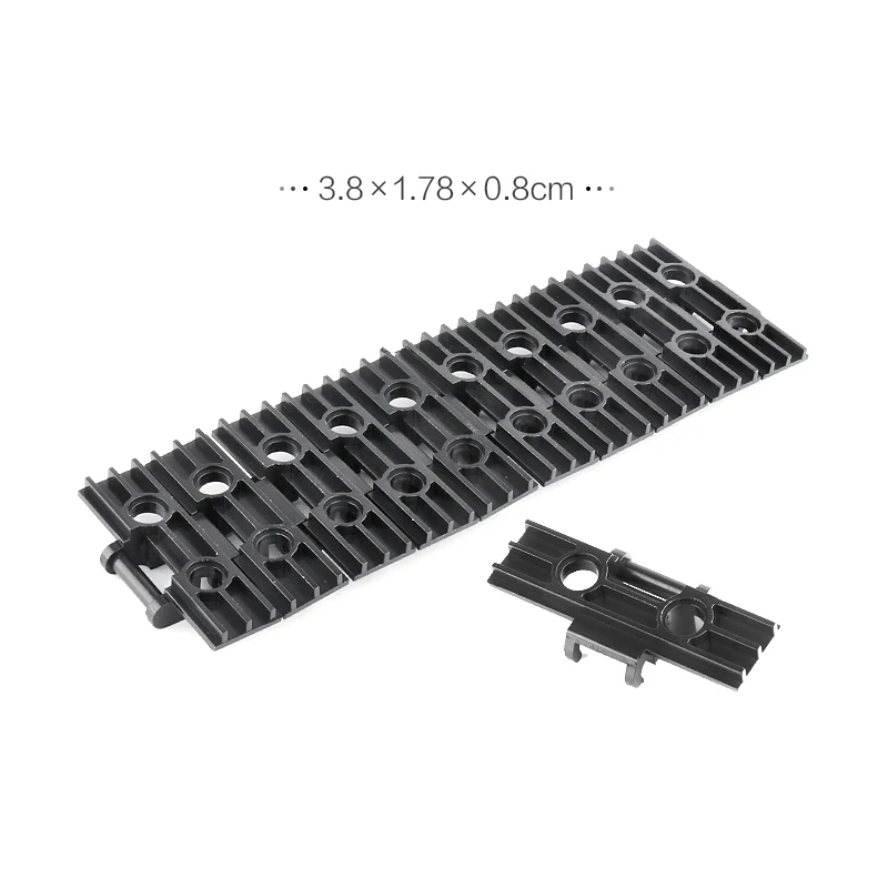 MOC Building Block Toys Accessories 57518 Mechanical Parts Tank Excavator Compatible with 88323 Large Vehicle Crawler 40pcs/LOT