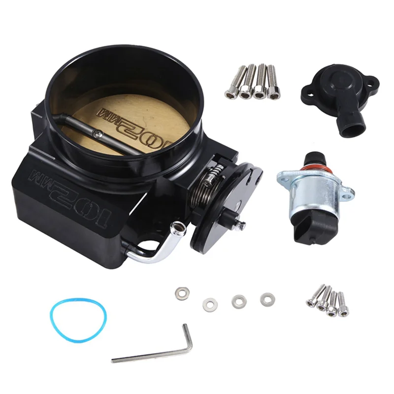 

102Mm Modification Parts Intake Manifold Throttle Body TSP Sensor IAC Valve Parts Accessories For LS1 LS2 LS3 LS6 LSX