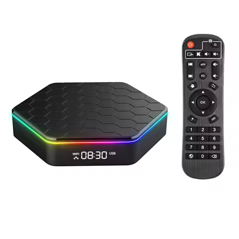T95Z Plus Android 12.0 Smart TV Box Allwinner H618 Quad-core 4K Media Player 6K Decording H.265 VP9 Dual Band WiFi6 BT5.0