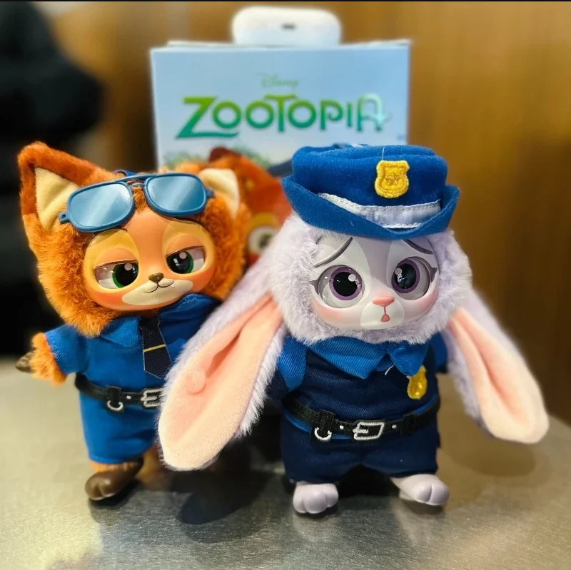 

Zootopia Original Blind Box - Cute Nick Judy Action Figure Plush Vinyl Doll Mystery Anime Cartoon Collection Model Toy
