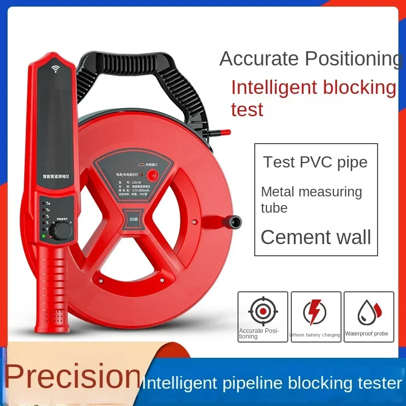 Imagem -02 - sem Fio Eletricista Pipeline Detector Czd40 Plug Removedor Plug Removedor de Alta Precisão Threading Pipe Desbloqueio