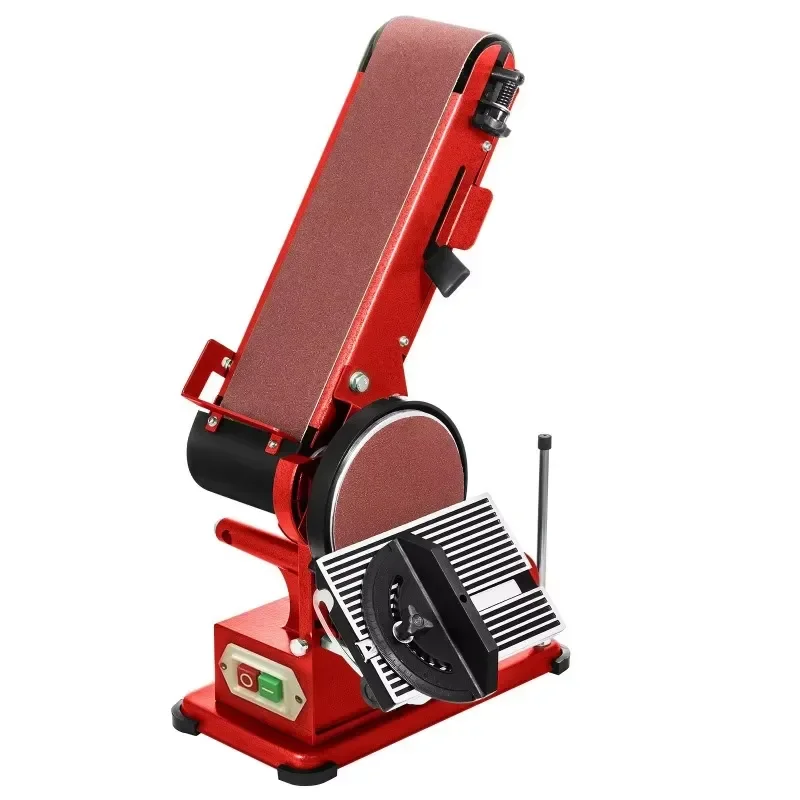 2026 Latest Automatic Multifunctional Tabletop Disc Belt Sander Compact Woodworking Polisher Grinder for Sanding Sharpening