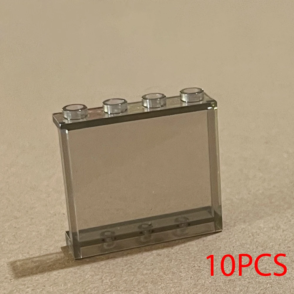 10 قطعة اللبنات لوحة 1x4x3 النقاط نافذة جدار منزل البناء اكسسوارات DIY بها بنفسك منزل الطوب اللعب أجزاء هدية للأطفال #4