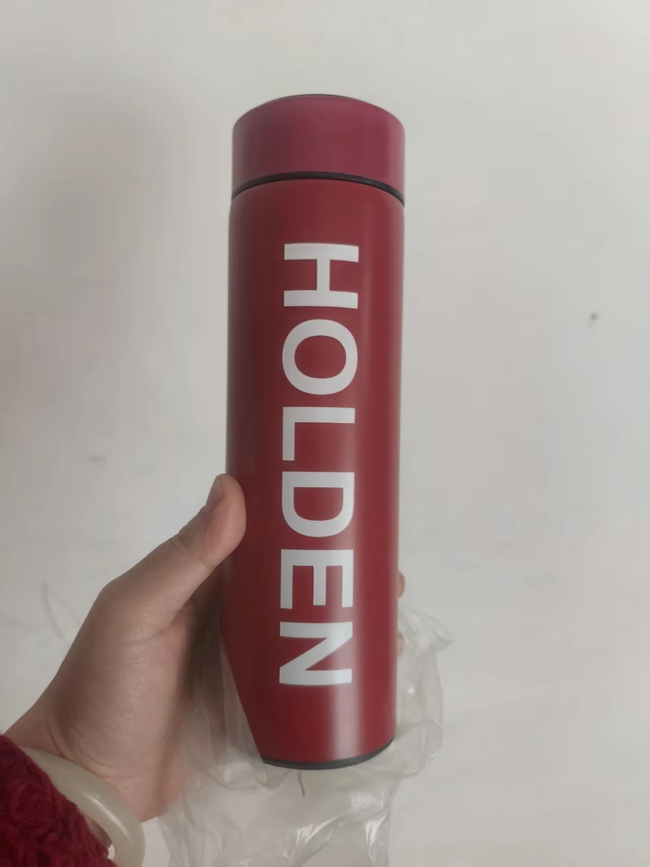 

500ML Name LOGO Temperature Display Thermos Cup Stainless Steel Thermos Bottle Outdoor Vacuum Insulated Cup Father's Day Gift