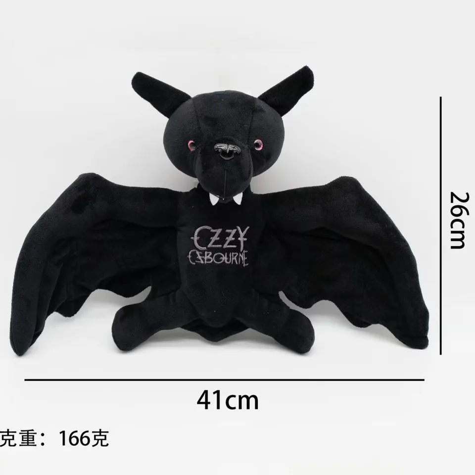 Ozzys Osbournes Bat Plush Removable Head Ozzys Osbournes Bat Doll