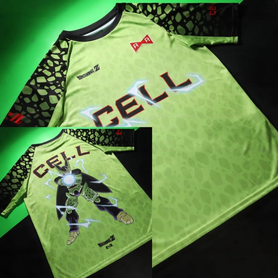 Camiseta Deportiva de Verano Transpirable de Manga Corta con Diseño de Anime Dragon Ball Z Wukong de Bandai 2026
