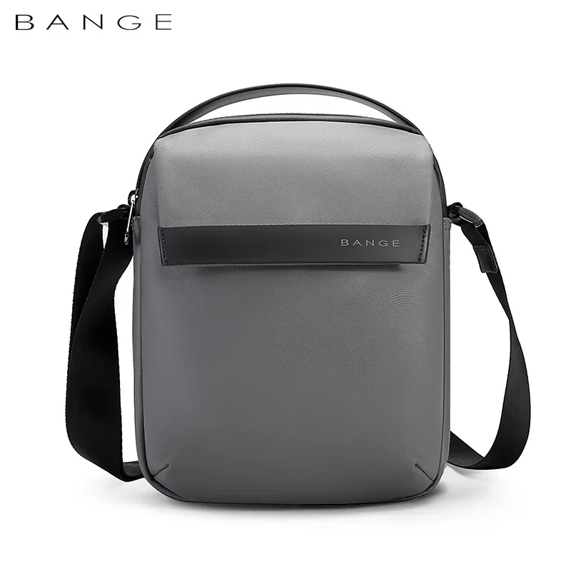 Sac à bandoulière étanche pour homme, sac à bandoulière Bange, sac multifonction, mode classique, simple, affaires, applicable à iPad 8.6\