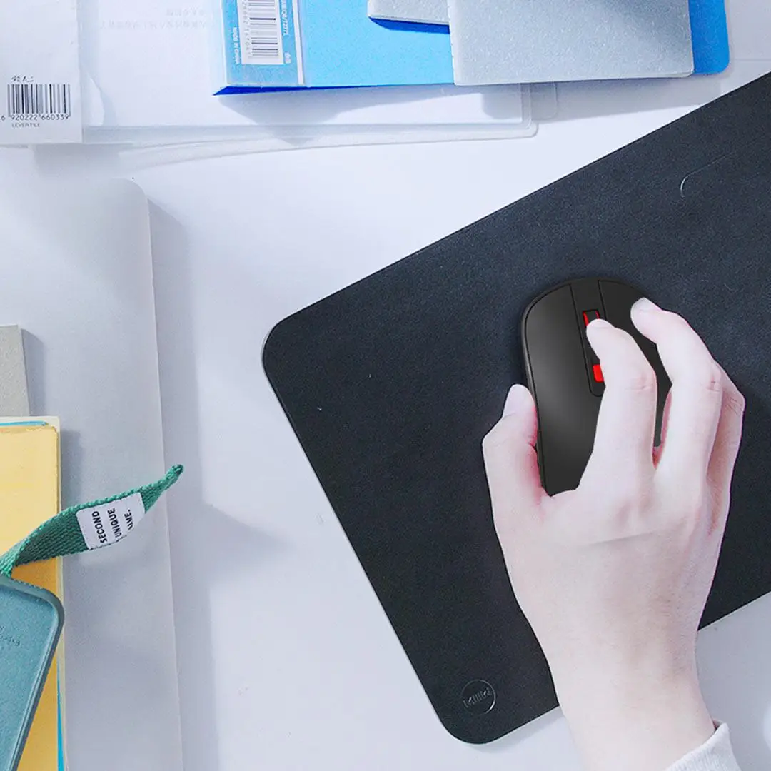 Miiiw Wireless Mute Mouse Lite ABS 800/1200/1600DPI Multi-speed DPI Mute Button 2.4GHz Wireless Receiver Silent Mouse