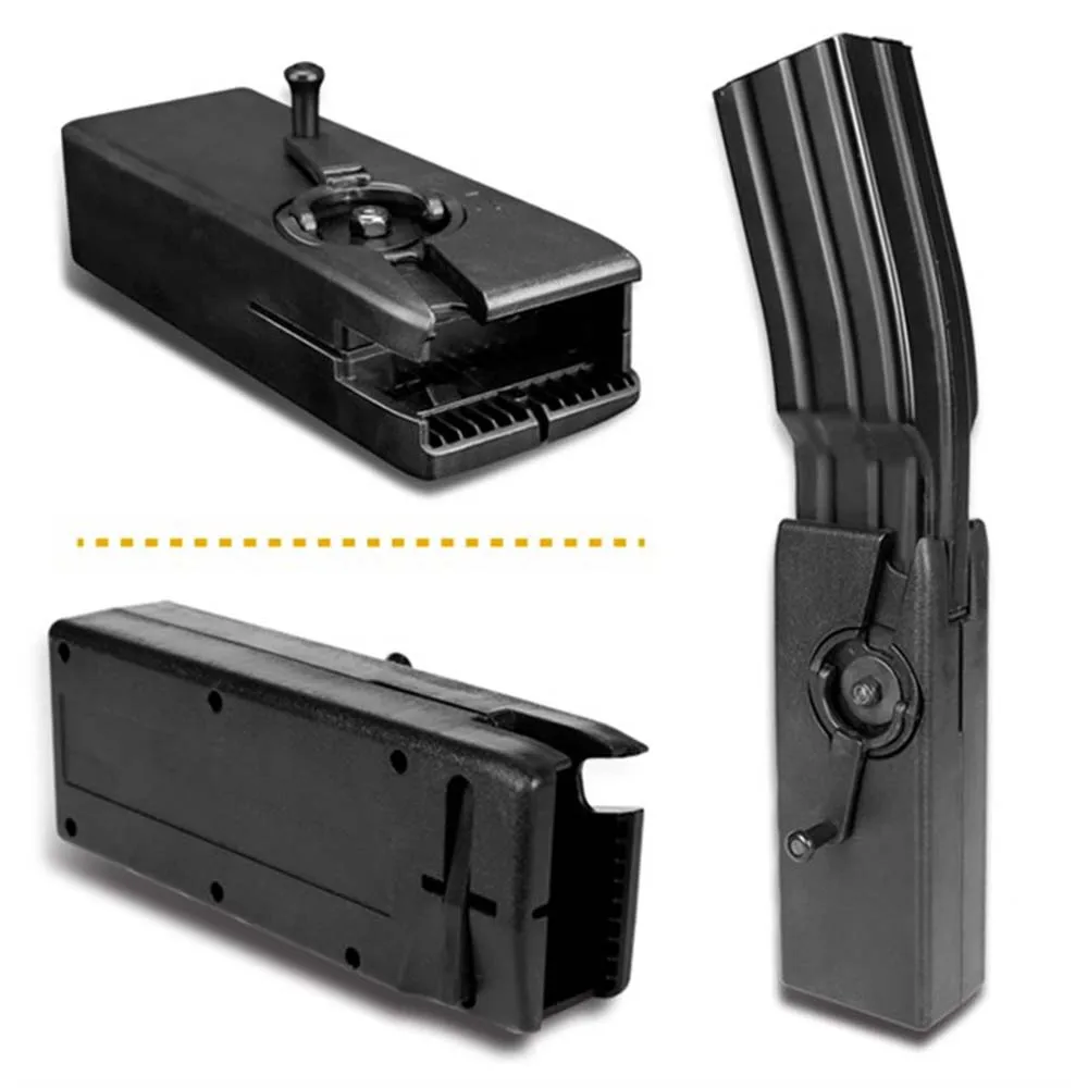 SuprLoad Lite 1000 Rounds Tactical Speed BB Loader for 6mm BBS, M4 Hand Crank Magazines Quick Loader Airsoft Gear Accessories - view 6