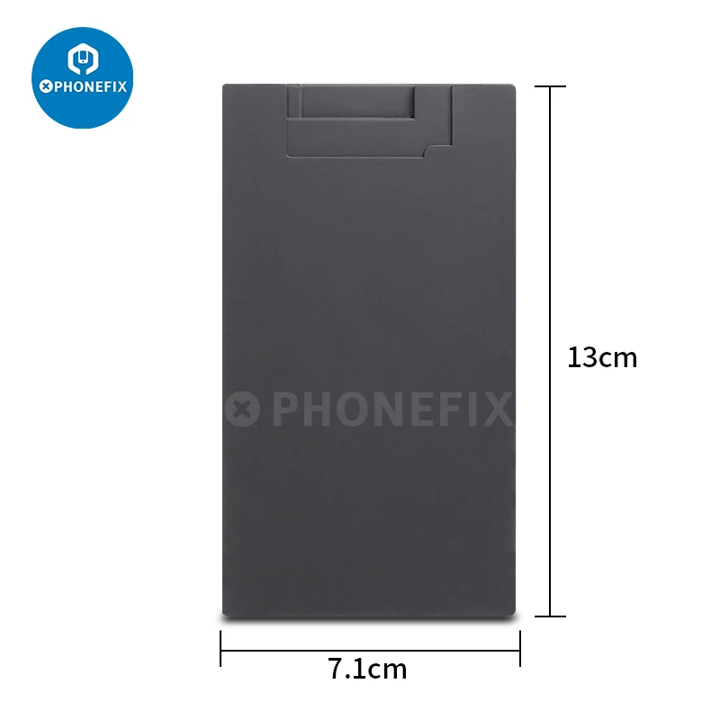 Almohadilla de goma con Cable flexible sin pliegue, molde de posicionamiento de laminación OCA, molde de restauración de pantalla LCD para iPhone 13, 12, 11 Pro, XS, 7, 8P, 6S, 6