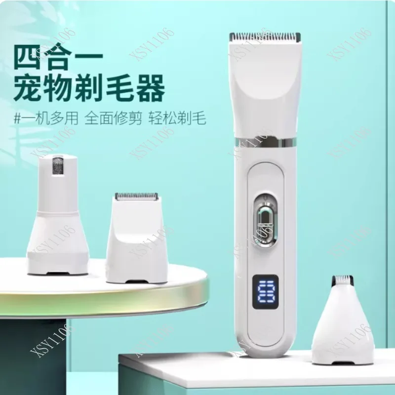 Professional Silent Dog Hair Clippers USB Rechargeable Electric Pet Grooming Hair Cutter for Pets Grooming