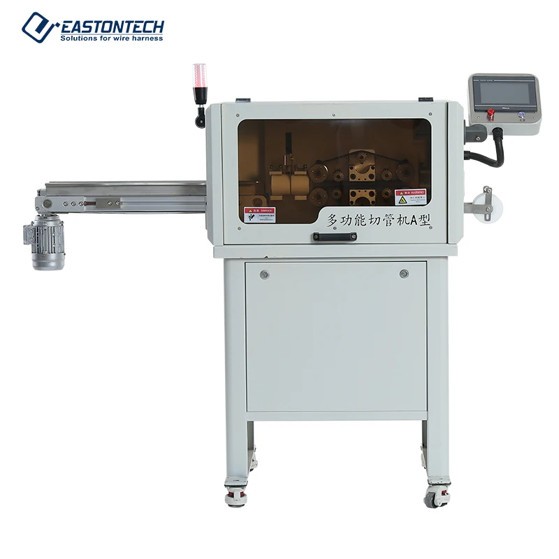 Tagliatrice per tubi in PVC ad alta efficienza EW-12E Tagliatrice per tubi completamente automatica