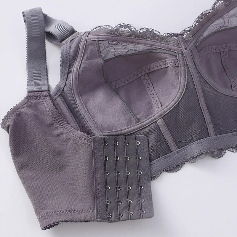 Women\'s Wirefree Full Coverage Soft Cups Minimizer Bra 34 36 38 40 42 B C D E F G