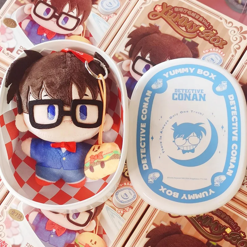 นักสืบ Conan Surprise กล่องตาบอดอะนิเมะอุปกรณ์เสริมของแท้ตุ๊กตาทําด้วยมือตุ๊กตา Bento Box Co ตราจี้