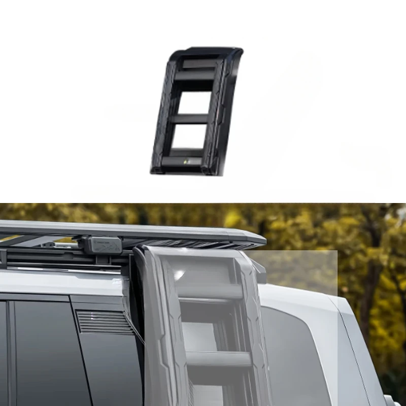 For Dongfeng Mts M817 Car Roof Racks Washing Ladder Side Storage Box Off-Road Universal Exterior Accessories