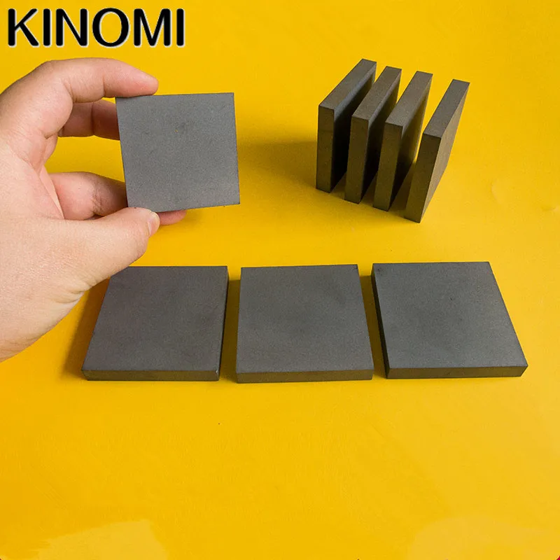 Boron Carbide Ceramic Chip B4C Ceramic Plates Sheet 40x50 50x50 100x100mm Industrial Abrasive sheet Bullet proof Plate