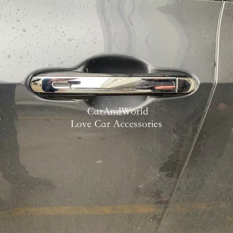 ABS Chrome Body Door Handle Bowl Frame Decoration Cover Trims Moulding Accessories For Lexus RX 350 350h 500h F Sport 2023-2026