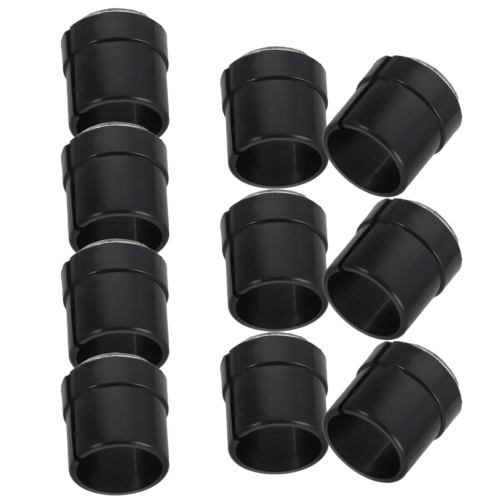 10Pcs Microphone Stand Bushing Anti-Slip Shock Absorbing Protective Sleeve Noise Reduction Telescopic Pipe Buffer Liner