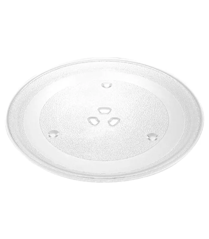 Tradineur-glass microwave dish-made in Spain-uniform heat distribution-Ø 24,5 cm