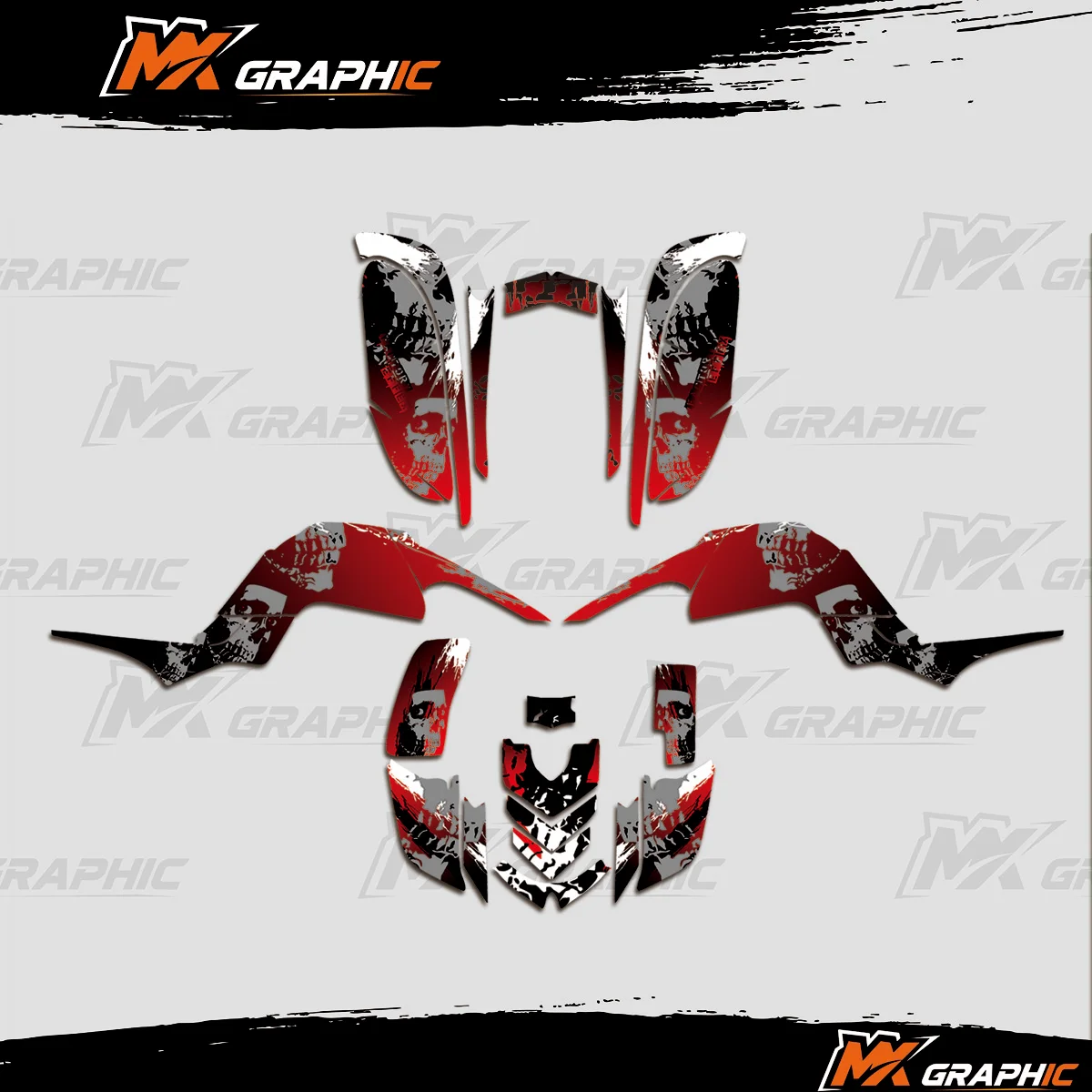 

Графическая наклейка для Yamaha Raptor 700R YFM700 2006 2007 2008 2009 2010 2011 2012 ATV